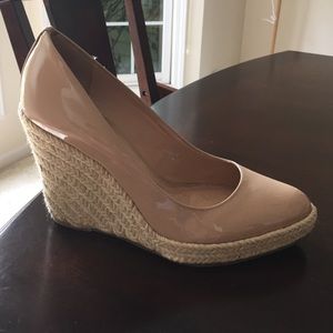 Via Spiga Patent wedges Size 9.5M