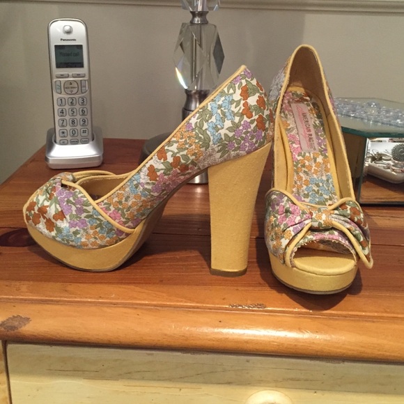 American Rag peeptoe high heels