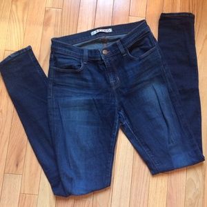 J brand BUNDLE: 2 dark blue super skinny jeans