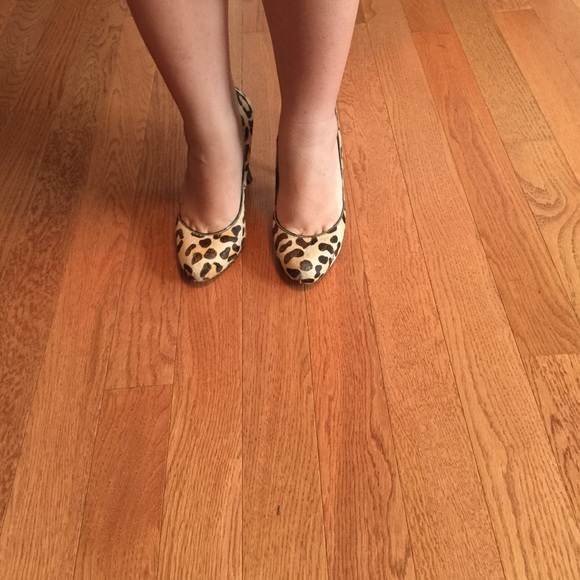 Cute leopard heels
