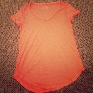 Orange shirt. Size small. Mudd