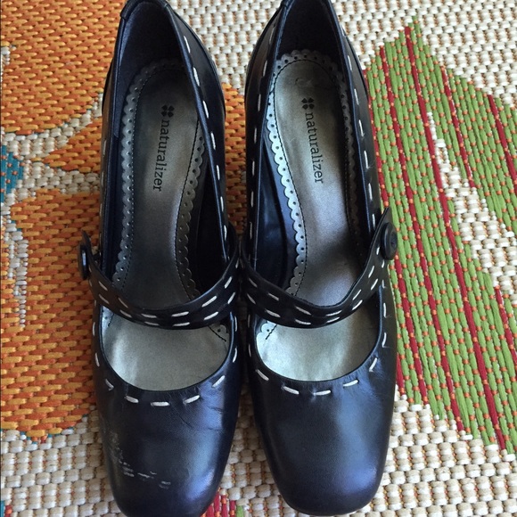 Preowned platform leather shoes!