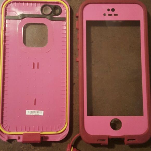 Lifeproof 5s pink case
