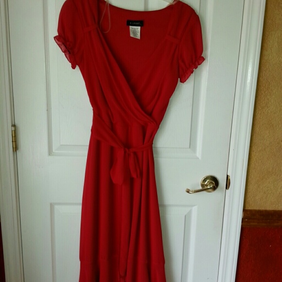 Red dress size 6