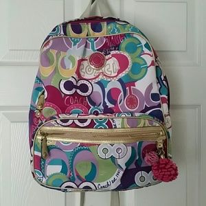 Authentic Coach Poppy Backpack