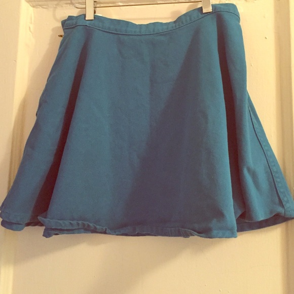 American Apparel Denim Circle Skirt