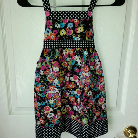Girls flowered tunic 6x