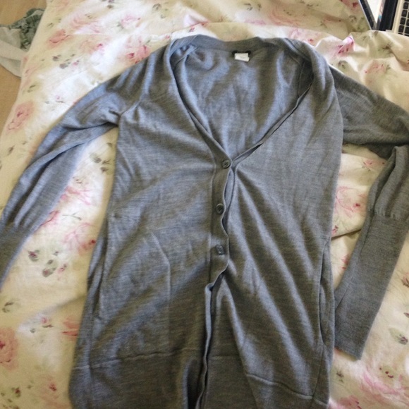 J.Crew Merino Wool Cardigan Sweater