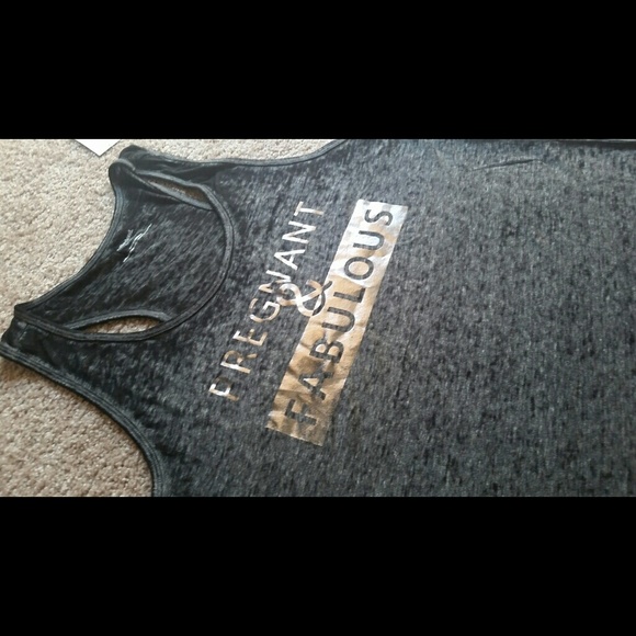 Pregnant & fabulous tank NWT