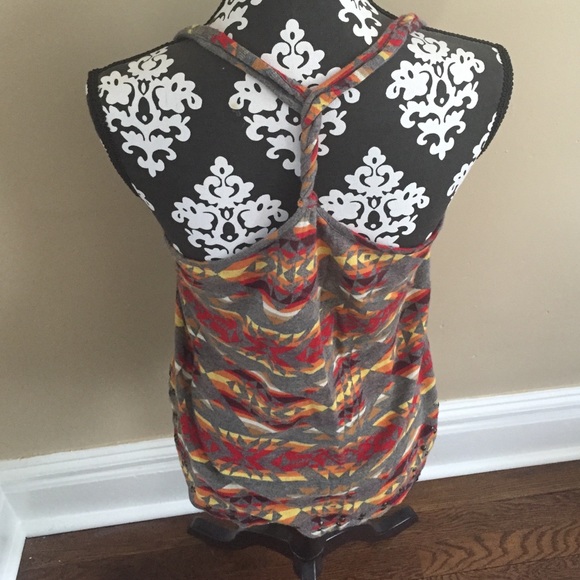 OBEY Aztec Print Tank - Picture 2 of 4