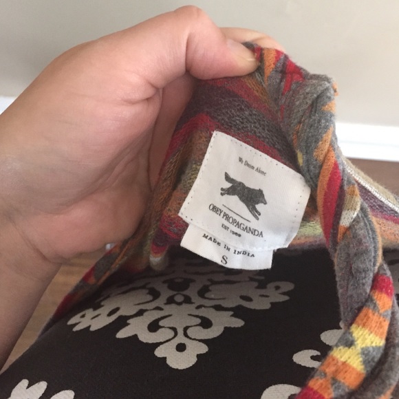 OBEY Aztec Print Tank - Picture 3 of 4