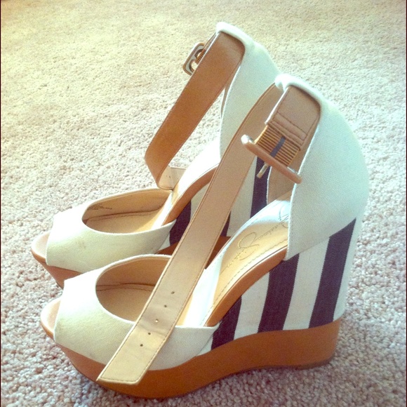Jessica Simpson wedges