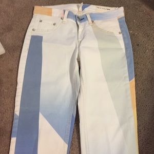 colored jeans/leggings