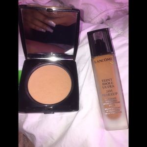 Lancôme Foundation(500 suede) Powder(420 bisque)