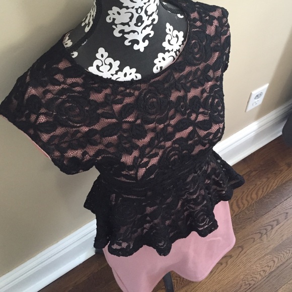 Forever 21 Fitted Peplum Dress - Picture 2 of 4