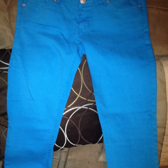 Express crop jean legging