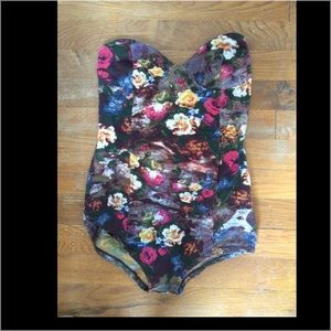 Heart shaped bodysuit