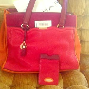 Authentic Tahari Colorblock Handbag