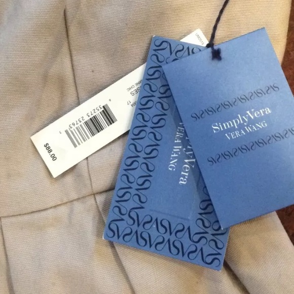 Simply Vera- Vera Wang Women's Blazer Size: 4 - Picture 4 of 4