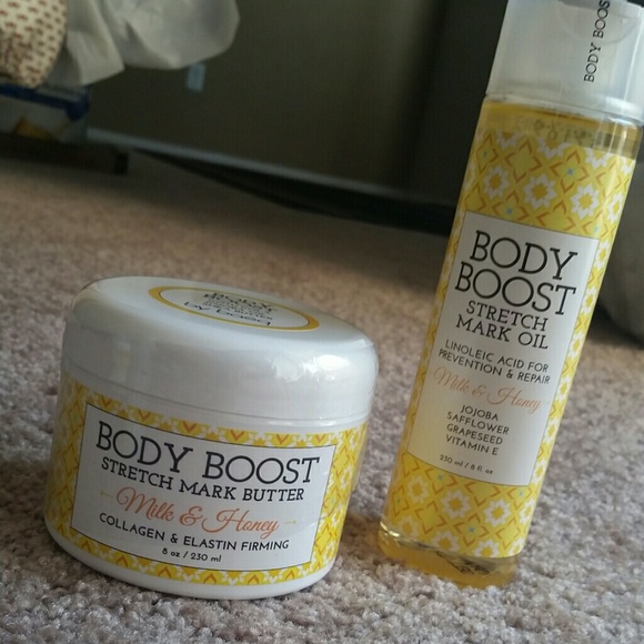 Body boost full size oil & stretch mark butter