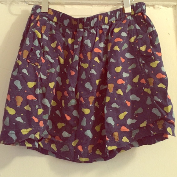 Cooperative Fruit Print Circle Skirt