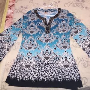 JM COLLECTION SHIRT FROM MACYS SIZE LARGE