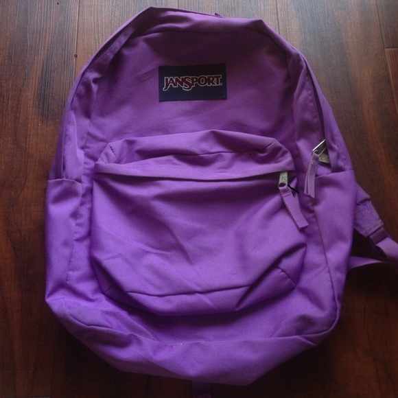 Purple Jansport Backpack