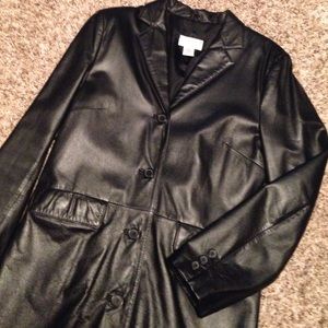 H&M Leather Trench!
