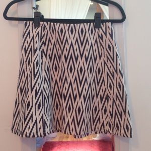 Zara mini flounce skirt
