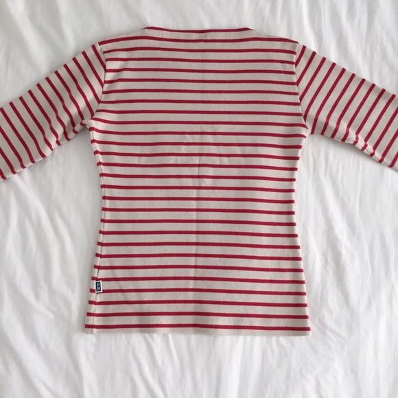 ⛔️BUNDLED⛔️ Vintage French Red Stripe Pullover - Picture 3 of 4