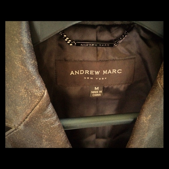 Andrew Marc Leather Jacket