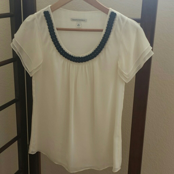 Silk Ivory Blouse