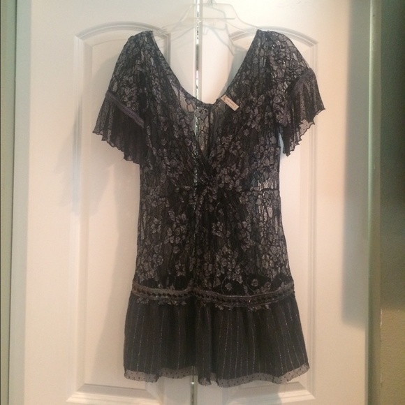 Free People lace top