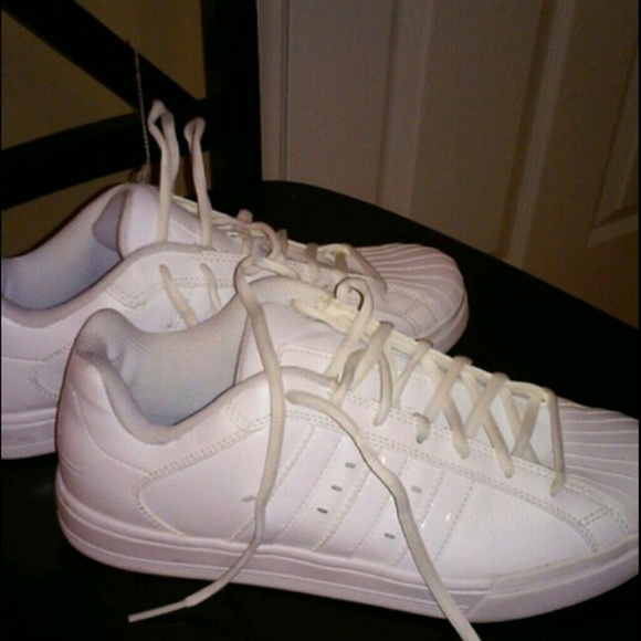 white Shell Toe Adidas