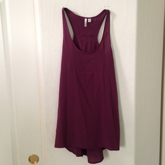 Dark purple tank