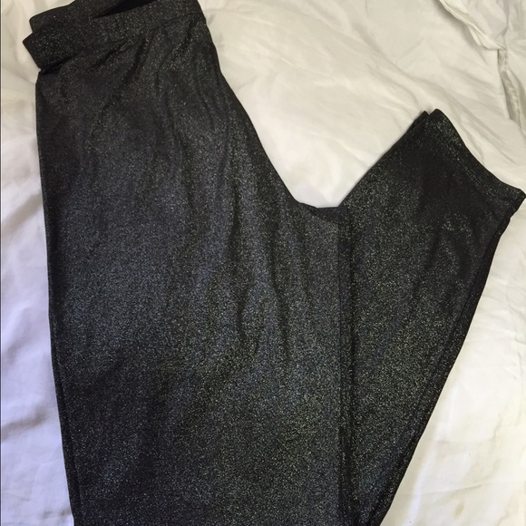 Vera Wang sparkly tights.