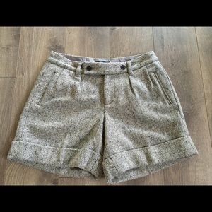 Gap Wool-Blend Shorts - Size 0