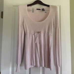 Pink baby doll sweater