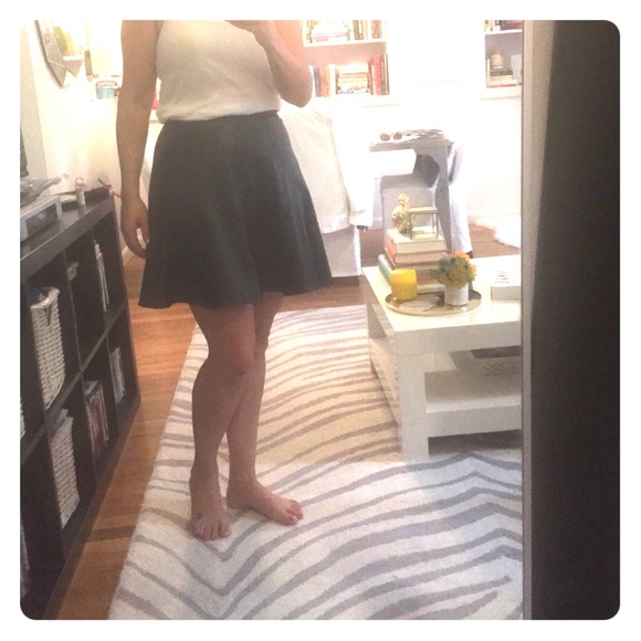 Rebecca Taylor (Faux) Leather skirt