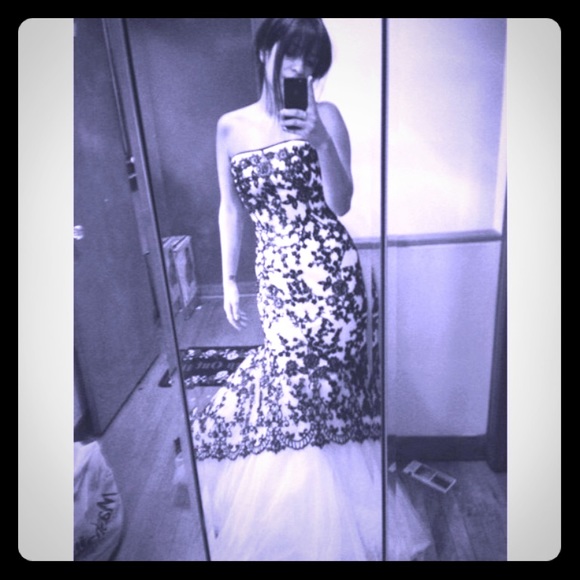 Tiffany mermaid prom or wedding dress