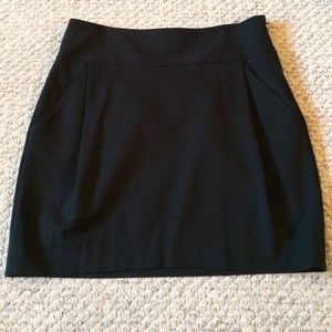 Banana Republic Black Mini Skirt