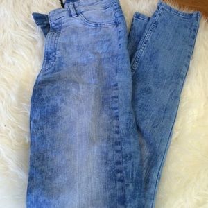 H&M High Waisted Skinny Jeans Size 8 - Stretchy