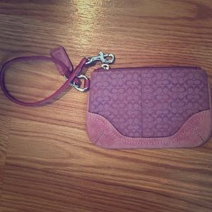 Coach wristlet