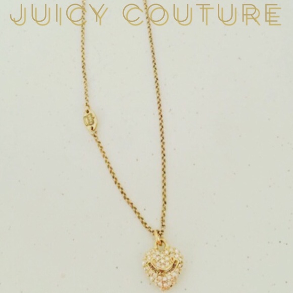 AUTHENTIC JUICY COUTURE Heart Necklace 💞