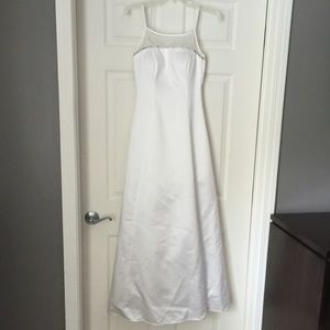 White Formal Gown
