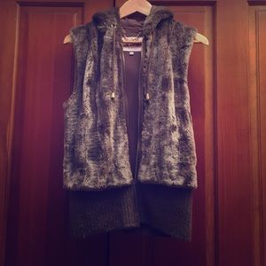 Juicy Couture faux fur vest