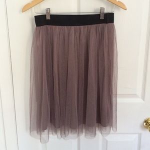 Pretty lavender tulle ballet skirt