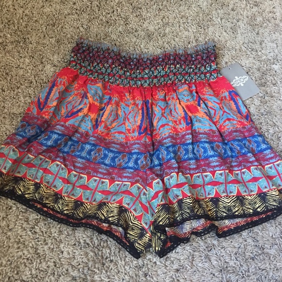 NWT festival gypsy shorts. ❤️