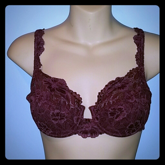 Victoria's secret bra burgundy