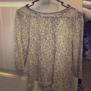 Loft 3/4 Sleeve Blouse